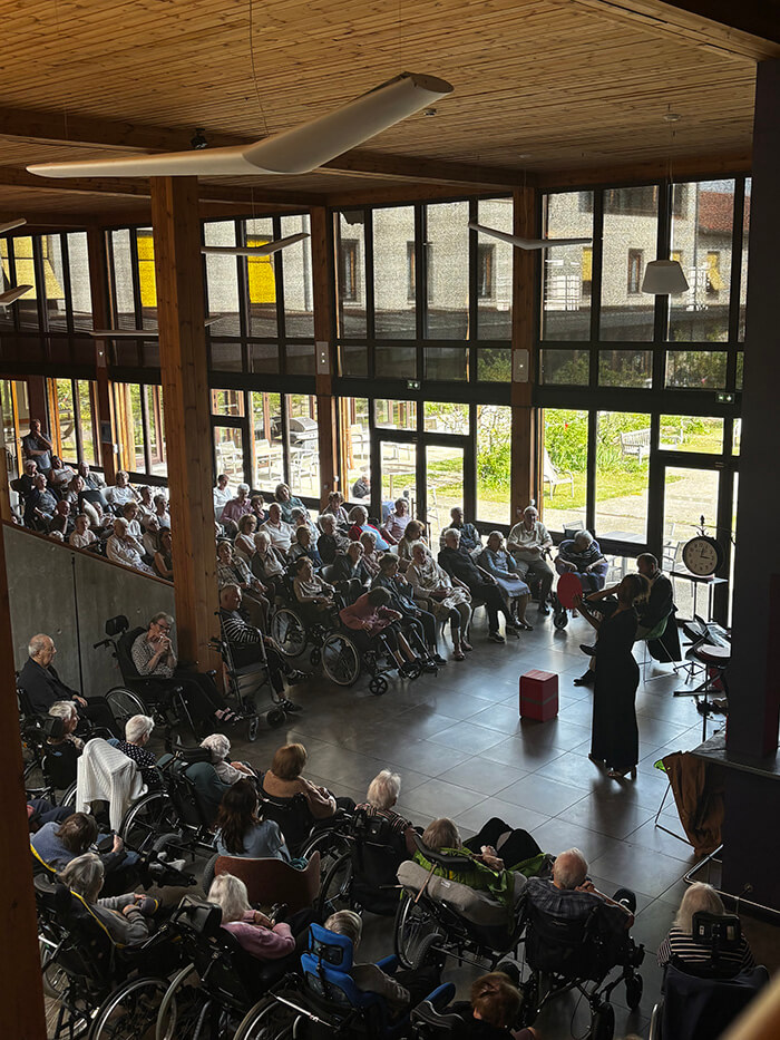 concert lyrique résidence la christinière à taluyers